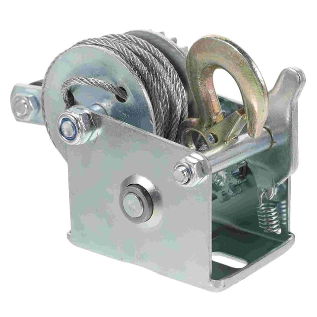 Hand Winch 600 Pounds Manual Winch Wire Rope Traction Hoisting Winch Complete Specifications Winches ,Easy to Setup