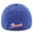 thumbnail image 2 of Men's '47 Royal Atlanta Braves Cooperstown Collection Franchise Fitted Hat, 2 of 2
