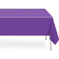 thumbnail image 1 of shiyou-3 Pack Purple Tablecloth, Rectangular Plastic Table Cloths for Parties Disposable, 54x108 in Waterproof Tablecloth for Birthday Party Baby Shower Picnic Valentines, 1 of 4