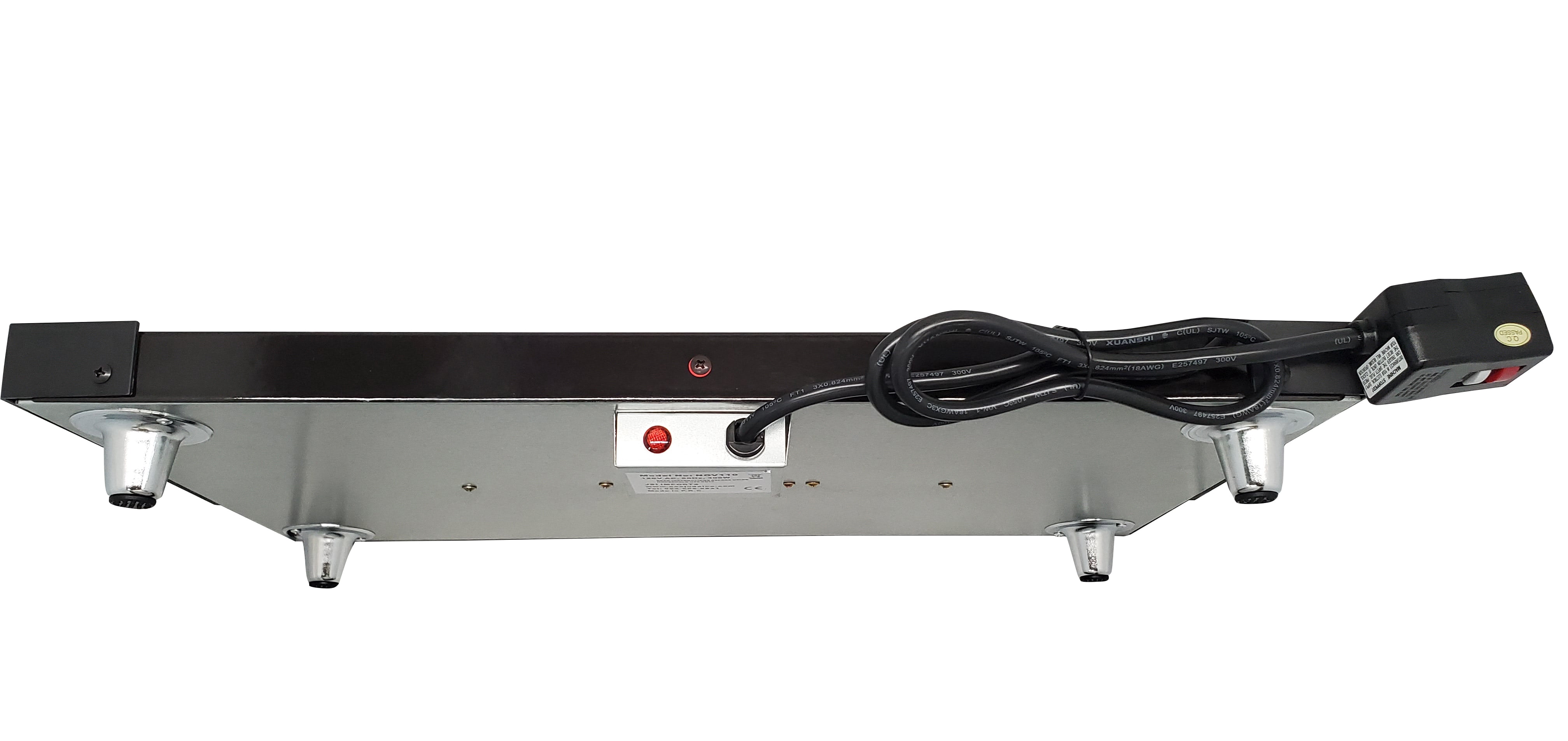 Black X-Large Shabbat Hot Plate Double Enamel Panel Electric Saver 28" X 17.5