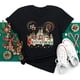 thumbnail image 1 of Camisetas con estampado de Disney para mujer, camisetas negras de Feliz Navidad Kawaii Y2K de los años 90, camisetas de Papá Noel, camisetas para mujer, ropa Harajuku, 1 of 4