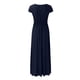 thumbnail image 4 of Vestido largo plisado con escote en V profundo para mujer: vestido de fiesta de noche con abertura y cintura alta, diseño estampado de poliéster, 4 of 5