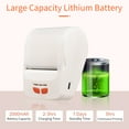thumbnail image 2 of Label printer,Bill Ticket Compatible Receipt Printer Ios Windows With Retail Portable 58mm Mobile Battery Restaurant Supermarket Mobile Thermal Printer Compatible With Android Saante Ldhs, 2 of 7