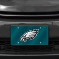 thumbnail image 2 of Placa de matrícula de metal Rico Industries Philadelphia Eagles verde, 6 x 12, 2 of 3