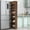 Walnut, variant on 7 Tier Slim Rolling Storage Cart, Narrow Pull-Out Storage Organizer with Wheels, Space Saving Shelf for Kitchen, Bathroom, Laundry Room & Small Spaces, Black