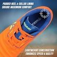 thumbnail image 4 of Vizari USA Catalina Firm Ground Soccer Cleats for Kids – Comfortable, Durable, and Traction-Ready Shoes for Boys and Girls - Orange, 12, 4 of 5