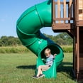 thumbnail image 4 of Backyard Discovery Cedar Cove Cedar Wood Swing Set, Slides, Clubhouse, Rock Wall, Grill, 4 of 12