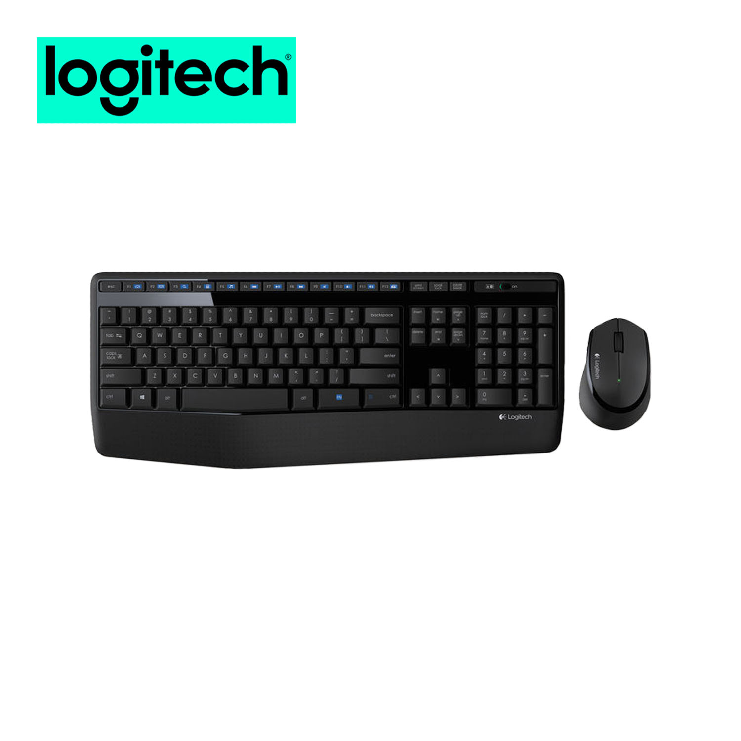 Logitech MK345 Wireless Mouse and Keyboard Combo for Computers