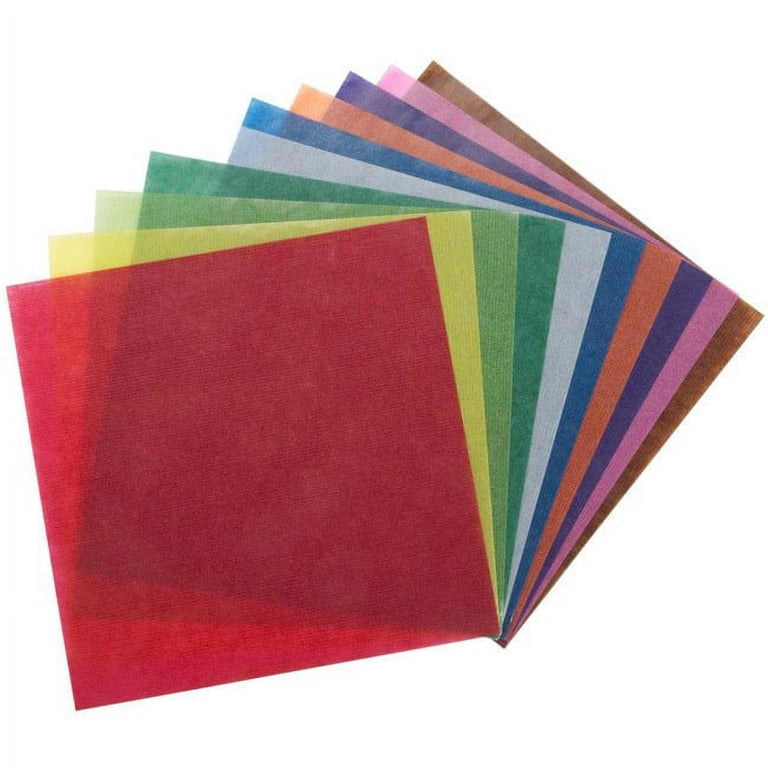 Buy A4 Coloured Transparent Paper, 110gsm A4 Paper, Transparent Printer  Paper for Craft, Origami, Scrap Book, Art Supplies