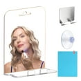 thumbnail image 5 of Miroir de Douche pour Rasage - avec Support de Rasoir Douche Antibuée, 5 of 5