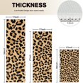 thumbnail image 4 of Beige and Black Of Leopard Print Kitchen Rugs Sets Of 3,Kitchen Runner Rugs Non Skid Washable,Decorative Kitchen Floor Mats for Kitchen,Sink,Laundry,17"x30"+ 17"x47" + 17"x59", 4 of 6