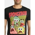thumbnail image 4 of SpongeBob SquarePants Men's and Big Men's Graphic Tee with Short Sleeves, Sizes S-3XL, 4 of 5