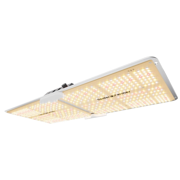 Spider Farmer SF2000 200W Full-Spectrum Dimmable LED Grow Light For 4×2’/5×3′ Hydroponics, Smart GGS Compatible
