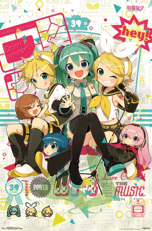 Hatsune Miku Poster 11.5x16.5