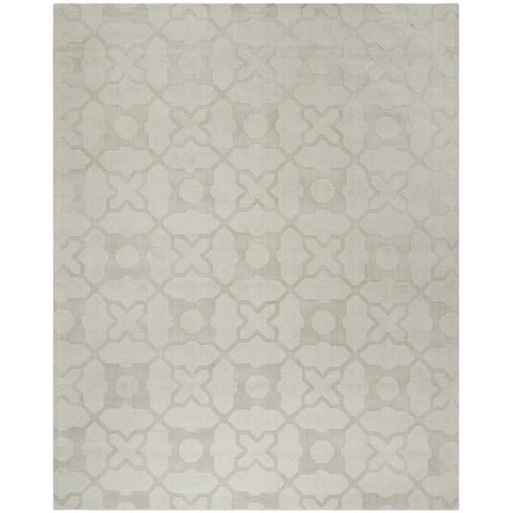 SAFAVIEH Impressions IM820A Handmade Silver Rug
