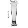 thumbnail image 3 of Vaso comercial para zumos espesos, postres, bares y restaurantes. Vaso transparente para bebidas con gotas. Material de alto contenido en borosilicato (400 ml)., 3 of 6