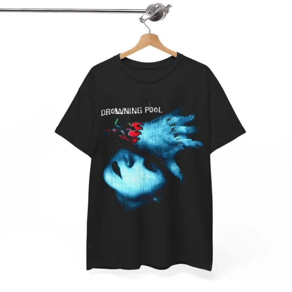 RARE Collection Drowning Pool Sinner Tour T Shirt Black All Size S-5XL