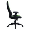 thumbnail image 6 of Adjustable Swivel Gaming/Office Chair, Black and Green, 6 of 7