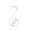 Silver, variant on 20 Pcs 2 inches Spiral S Shaped Christmas Hooks Festive Tree Decorative Hanging Hooks For Christmas Stocking Ball Wreath Ornament Household Holiday Party Scene Layout Garland Suspension Accessory