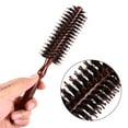 thumbnail image 1 of Keenso Hair Curling Comb, Comb, Round Barrel For Barber Styling Tools Blow Drying, Curling&Straightening, 1 of 8