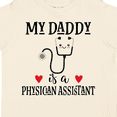 thumbnail image 4 of Inktastic Physician Assistant Daddy Baby Boys or Girls Toddler T-Shirt, 4 of 5