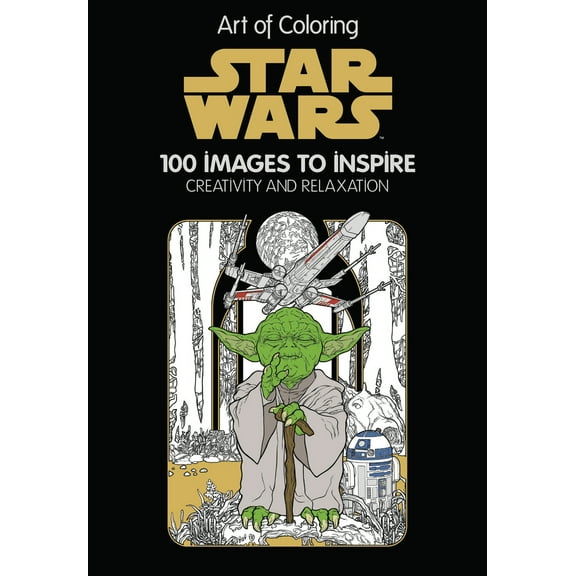 Pre-Owned Art of Coloring: Star Wars: 100 Images to Inspire Creativity and Relaxation (Hardcover) 1484757386 9781484757383