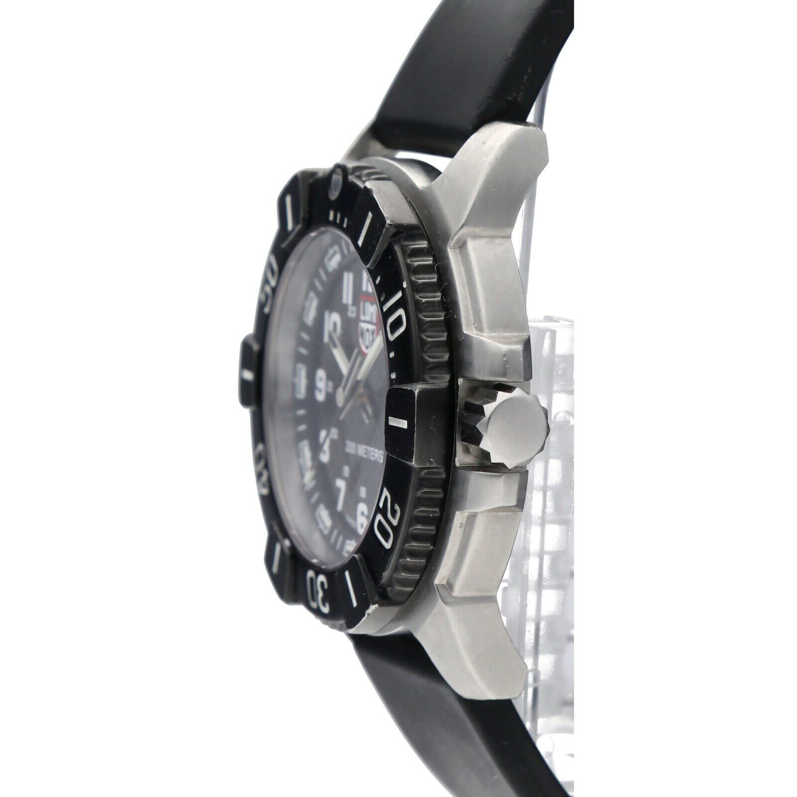 Luminox 6100/6200 Series Stainless Steel 45mm Rubber 200M Quartz Men's Watch