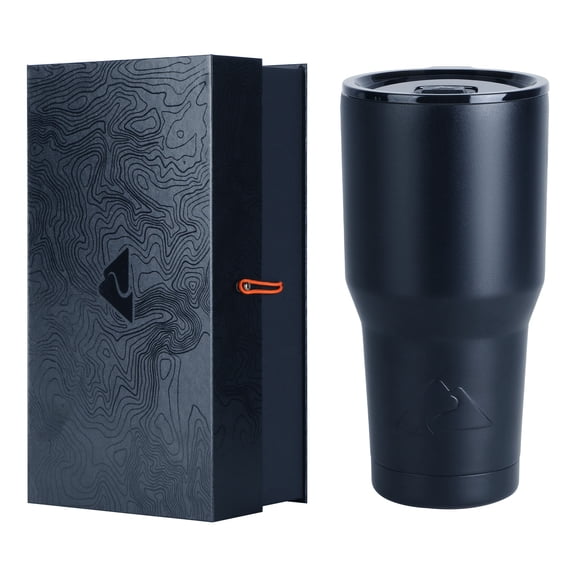 Ozark Trail 30oz Stainless Steel Tumbler, Gift Box Included, Blue