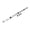 Silver, variant on YIEMEEN Precisions Woodworking Guide Rails With Adjustable Stop For Table Sawer Routers