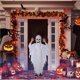 thumbnail image 3 of Advancent Disfraz de Cosplay de espectro blanco, disfraz de Carnaval de Halloween, vestido elegante, capa sin rostro, cubierta para la cabeza, de Kits de decoración para fiestas, 3 of 6
