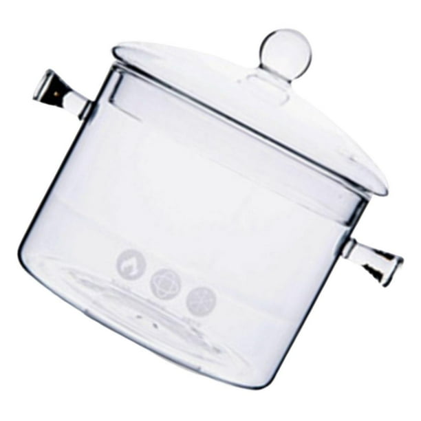 Glass Soup Bowl Handmade Glass Cookware Clear Glass Bowls for Fruits