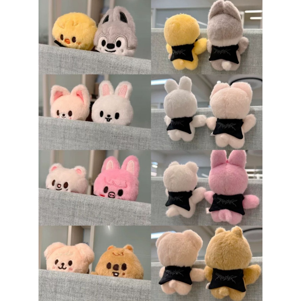 Stray Kids SKZOO Plush Keychains Inspired Character Keyrings for