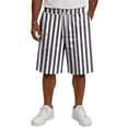 thumbnail image 4 of Trgacdwlo Men Shorts Casual Striped Elastic Waist Beach Shorts for Men with Pocket Lightweight Running Workout Mens Athletic Shorts, 4 of 6