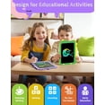 thumbnail image 6 of Bravokids LCD Writing Tablet for Kids, 8.5" Doodle Board with Lock Function, Erasable, Portable Toy Gifts for 3 4 5 6 Years, 6 of 7