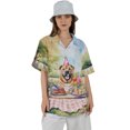 thumbnail image 4 of Happy Mother's Day Chinese Shar-Pei with Sweets and Flowers at a Picnic Hawaiian Shirt Breathable Summer Unisex Merch Dog Lover - 13005, 4 of 6