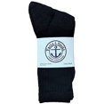 thumbnail image 5 of SOCKS'NBULK Big And Tall Mens Sport Crew Socks Wholesale Bulk (King Size) Socks, by SOCKS'NBULK (12 Pairs Navy, Mens King Size 13-16 (Shoe Size 12-15)), 5 of 5