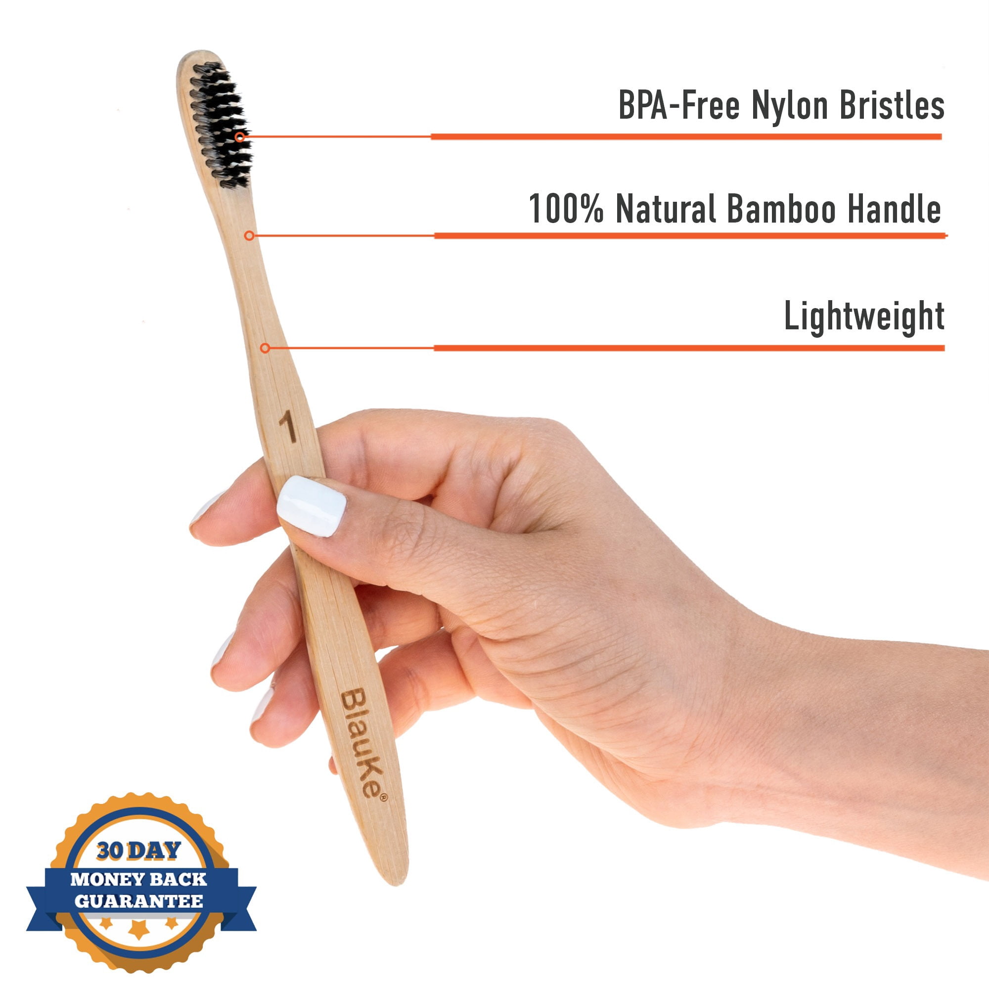 BlauKe Bamboo Toothbrushes - Thumbnail 4