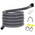 thumbnail image 2 of 2X Washing Machine Drain Hose 10 Ft Flexible Dishwasher Drain Hose Extension Kits Washer Discharge Hose, 2 of 8