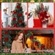 thumbnail image 4 of Pieza Decorativa Festiva, Hecha De Flocado - Perfecta Para Decoracin Navidea, Celebraciones Navideas, Fiestas En Casa - Regalo Ideal Para Ocasiones Especiales, UKHBMC, 4 of 6