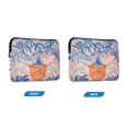 thumbnail image 7 of FORMRS 15"-15.6" Laptop Sleeve Protective Case Soft Carrying Quilted Computer Bag Cover, Pink Leaves, 7 of 7