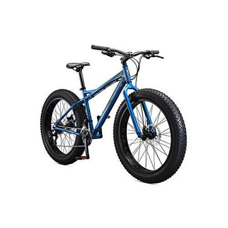 Mongoose Juneau 26-Inch Fat Tire Bike, Slate Grey