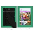 thumbnail image 6 of Wexford Home Textured 5" x 7" Green Picture Frame (Set of 6), 6 of 6