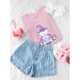 thumbnail image 3 of Funny Cute Bear Magician T - Toddler T-Shirt, 3 of 4