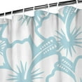 thumbnail image 4 of 72" x 84" Abstract Floral Watercolor Shower Curtain Aesthetic Design Waterproof Fade-Resistant Bathroom Drape, 4 of 5