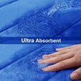 thumbnail image 4 of Memory Foam Bath Mat Rug, 60" x 24", Ultra Soft and Non-Slip Bathroom Rugs, Water Absorbent and Machine Washable Bath Rug Runner for Bathroom, Shower, and Tub, Royal Blue, 4 of 6