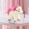 thumbnail image 3 of Garloy Soft Adorable Horse,Gifts For Horse Lovers,Horse Plush Toy,Walking Horse,Play Horses,Plush Doll,Horse Plush,Plush Stuffed Animal Toy,Small Plush Toys Gifts,Horse Stuffed Animal,9.8"x5.9", 3 of 9
