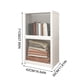 thumbnail image 2 of Armario de Almacenamiento Qazbgdl de 2 Niveles con Puertas Transparentes y Ventanas Esmeriladas | Librería y Armario Moderno para Dormitorio, Salón U Oficina | 71 Cm de Alto X 42 Cm de Ancho X 30 Cm, 2 of 6