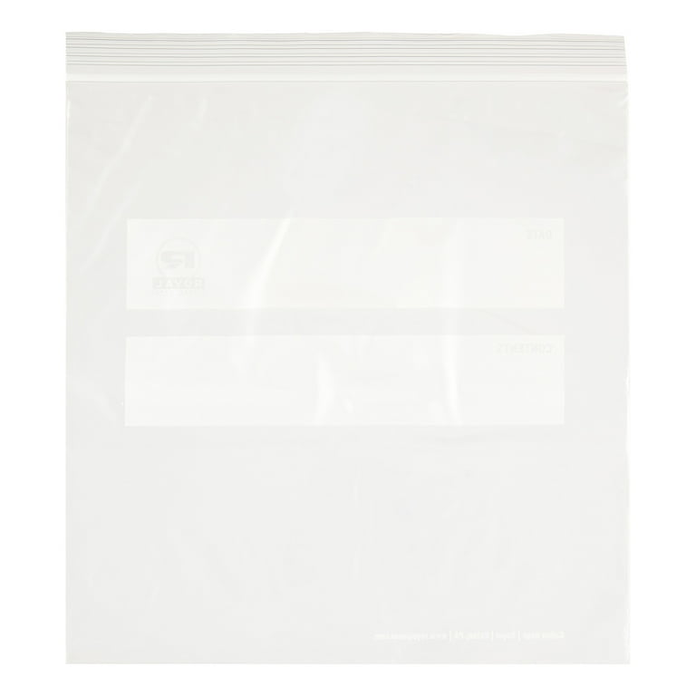 DOUBLE ZIPPER GALLON BAG 10.5 X 11, 1/250 – AmerCareRoyal