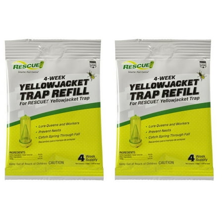 RESCUE! Yellowjacket Attractant  4 Week Supply - 2 Pack
