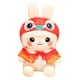 thumbnail image 3 of Lindos juguetes de peluche de conejo, muñecos de peluche, colección de figuras de adorno de estilo chino Capa Blanca 25cm, 3 of 9